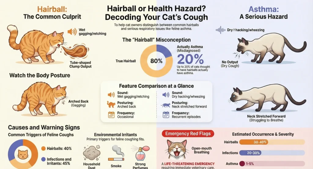 Why Does It Sound Like My Cat Is Coughing