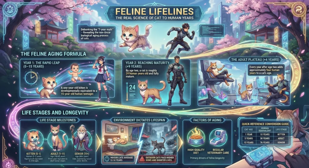 Cat Years to Human Years