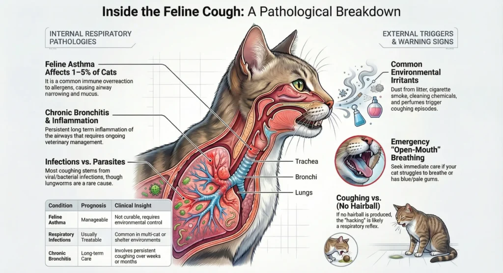 Why Is My Cat Coughing So Much