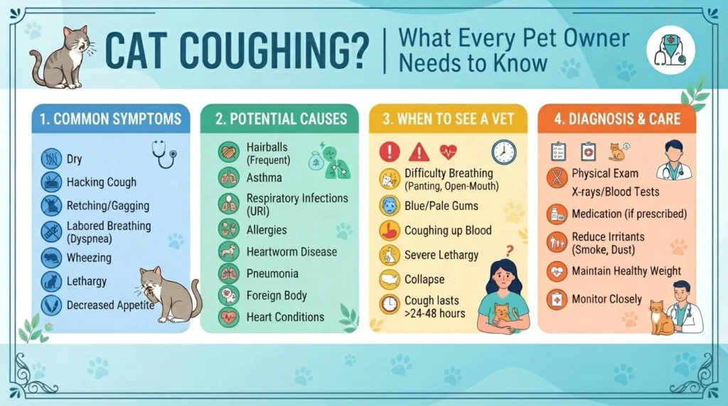 cat coughing