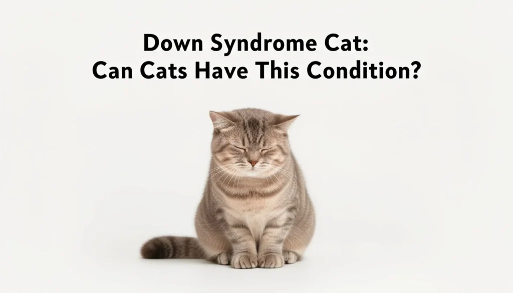 down syndrome cat — Down Syndrome Cat: Can Cats Have This Condition?