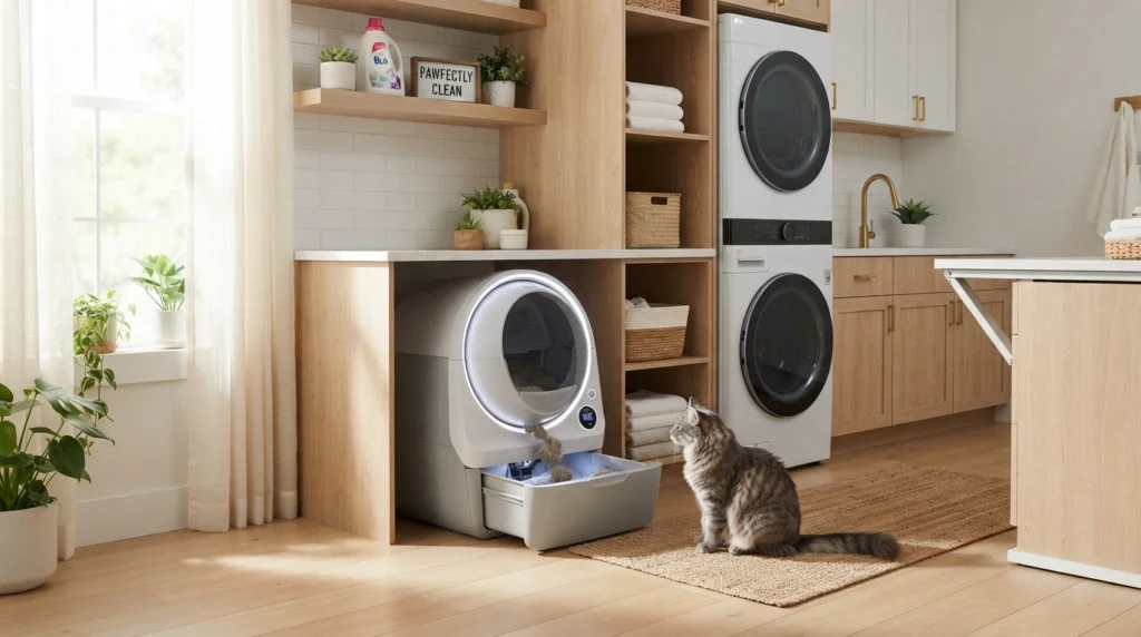 automatic litter box