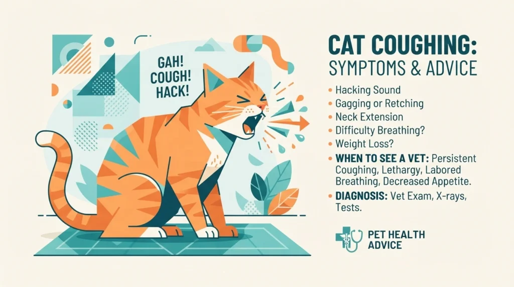 cat coughing a lot