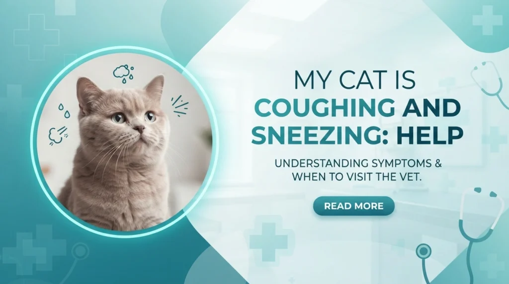 my cat is coughing and sneezing